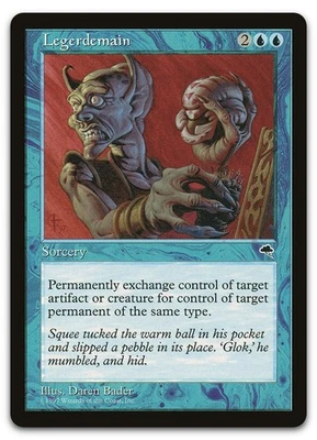 Legerdemain #72 (NM) Tempest TMP Magic MTG - Image 1 of 2