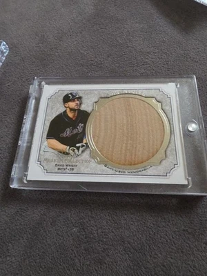 2012 Topps Museum Jumbo Lumber David Wright juego usado reliquia de murciélago 12/30 Foto 1 de 3