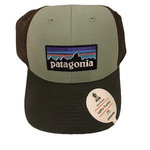 Patagonia  Low Crown Celadon P-6 Label LoPro Trucker Hat adjustable New - Picture 1 of 9