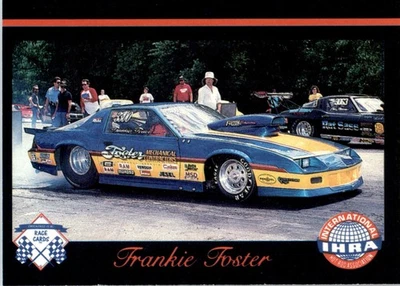 Frankie Foster - 1989 Checkered Flag IHRA - #72 - Racing - Image 1 of 2