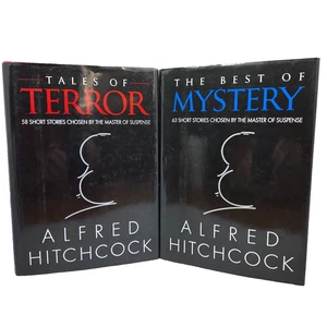 Alfred Hitchcock 2 HC Books 121 Short Stories 1st Galahad Books Edition 1986 Vtg - Picture 1 of 24