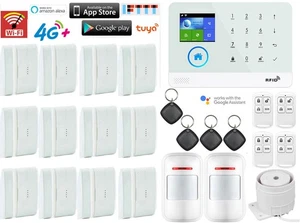 S03 WIFI 4G GPRS Internet Tuya APP Wireless Home Security Alarm Burglar System - Picture 1 of 12
