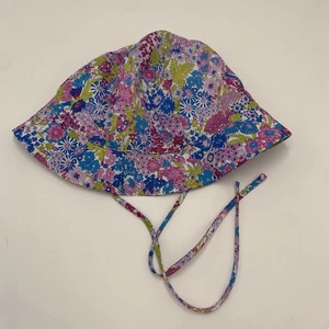Jacardi Paris Bebé Niña Sombrero Cubo Multicolor Floral Flores 12M Nuevo - Imagen 1 de 4