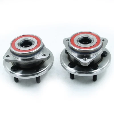 Par de cojinetes de rueda delantera y buje para Jeep Cherokee Wrangler TJ 1999 2000 2001 Foto 1 de 4