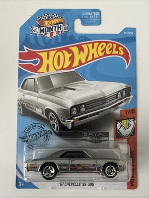 Chevyle SS 396 2019 Hot Wheels '67 Walmart #15 Zamac #157 Muscle Mania 7/10  Foto 1 de 4