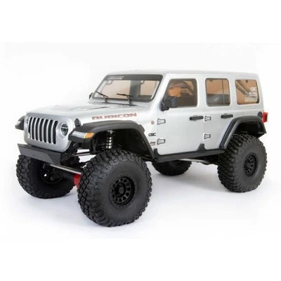 Stock 1/6 SCX6 JEEP JLU WRANGLER 4WD ROCK CRAWLER RTR SILVER AXI05000T2_A19 - Image 1 of 4