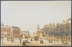 AMSTERDAM The Jewish synagogue in Deventer Houtmarkt postcard - Picture 1 of 2
