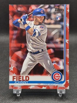 2019 Topps Independence Day 42/76 Johnny Field #606 Rookie RC Chicago Cubs  - Image 1 of 3
