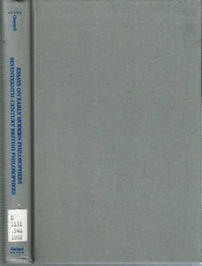 Chappell / SEVENTEEN C BRIT PHILOSOPHER 1992 of Hist Philosophy - Imagen 1 de 2