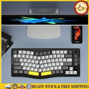 AKS075 75% Mechanical Keyboard Kit Gasket Structure BT5.1/2.4G/Wired(Black A) & - Bild 1 von 12