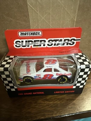 Matchbox Super Stars Diecast 1/64 NASCAR #8 Baby Ruth Jeff Burton Ford 1993 L/E  - Image 1 of 4