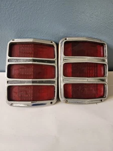 Rare Original OEM FOMOCO 1964 65 Ford Mustang Taillights Lens, Bezels & Housings - Picture 1 of 18