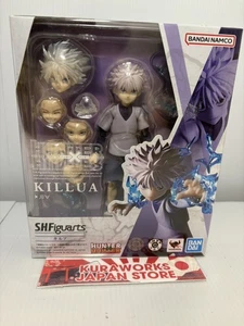 S.H.Figuarts HUNTER x HUNTER Killua Japan Anime Action Figure NEW Bandai - Picture 1 of 12
