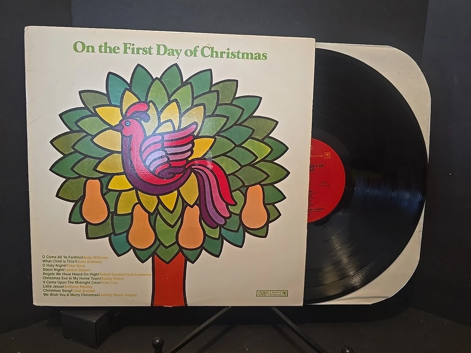 On The First Day Of Christmas Vinyl LP 1980 CBS P-15425 VG+ ULTRASONIC CLEAN - Image 1 of 4