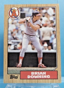 1987 Topps #782 - Brian Downing - California Angels - Near Mint - Picture 1 of 2