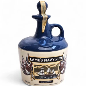 Lambs Navy Rum Keramikflasche - Seton Pottery Cornwall, HMS Warrior Collection - Bild 1 von 16
