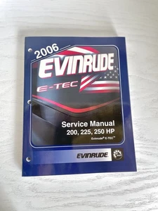 2006 Evinrude E-Tec Outboard 200 225 & 250 HP Service Shop Repair Manual 5006586 - Bild 1 von 5