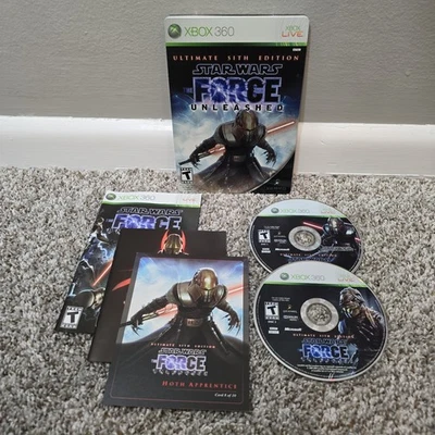 Star Wars: The Force Unleashed Ultimate Sith Edition - Xbox 360 - CIB mit Karte - Bild 1 von 4