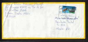COVER SENT FROM CULIACAN TO MEXICO CITY, $3.00 PESOS, MEXICO TURISTICO 26JAN2000 - Picture 1 of 2