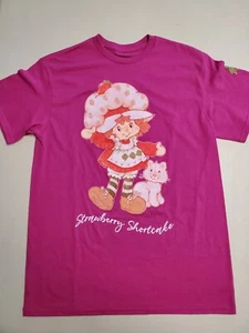 Strawberry Shortcake Junior T-Shirt Gr. M Fuchsia - Bild 1 von 10