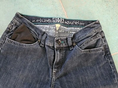 Pantalones de mezclilla para mujer Edun de pierna recta talla 27 excelente estado Foto 1 de 4
