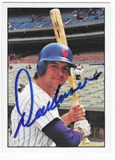 DEL UNSER 1976 SSPC AUTOGRAPHED SIGNED # 535 NEW YORK METS
