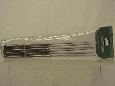 Hampton Forge Silversmiths Ventura Satin 6-Piece Knives, 292B6DKPO - Image 1 of 2