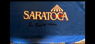 Camiseta Autografiada -Ron Turcotte- Saratoga 2006 Foto 1 de 4