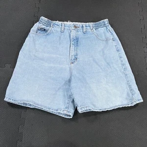 Vintage 80er Jahre Lee Shorts Damen Größe 31 blau Denim Distressed Medium Wash - Bild 1 von 12