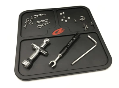 Anti Slip Pit Mat Ver 3 RC Cars Buggy Drift F1 M-Chassis hpi savage 125*125mm - Image 1 of 4