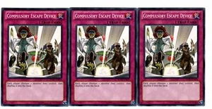 Yugioh - 3X dispositivo di fuga obbligatorio - comune - illimitato - REDU-EN074 - quasi nuovo - Foto 1 di 1