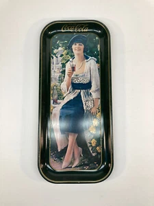 Coca-Cola Serving Rectangle Tray Metal Vintage Collectible 1973 Reprint Of 1921￼ - Picture 1 of 8