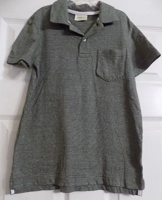 Polo de manga corta verde Crazy 8 para niños talla 5-6 a rayas 5/6  Foto 1 de 4
