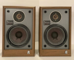 Pair of Acoustic Research AR8B Speakers W/ New woofer Surrounds. Seq. S/N's!!