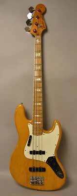 1974 Fender Jazz Bass Natural w/HSC - Image 1 of 4