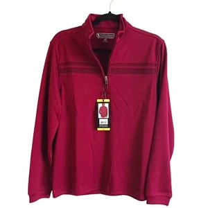 Größe Small Kieselstrand trocken Luxus Performance Jacke rot neu mit Etikett Golf Sport Sport - Bild 1 von 6