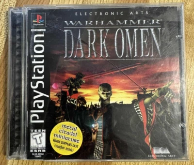 Warhammer: Dark Omen (Sony PlayStation 1, 1998) CIB - Image 1 of 3