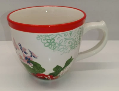 Taza de té Pioneer Woman mercado de pulgas 17 oz (502 ml) gres Foto 1 de 4