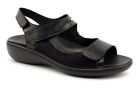 Klouds shoes Orthotic friendly comfort leather Sandals Klouds Footwear Anj Black