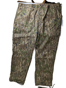 Vintage USA Made Realtree Camouflage Pants 50x32 Hunting Spartan Cargo Chamois