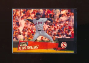 Topps Stadium Club 2000 cromo Pedro Martínez SSP primer día emisión refractor/25 - Imagen 1 de 2