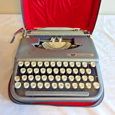 Smith Corona Skyriter Manual Typewriter Vintage 1961 Portable Repair England