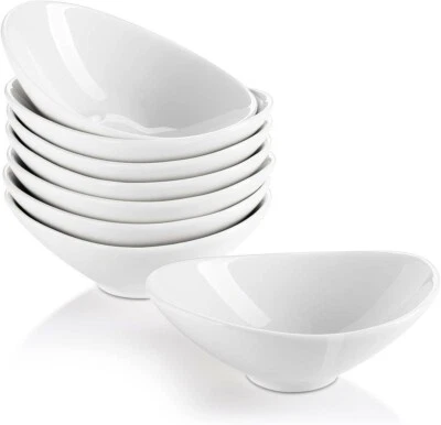 Bowls Set of 8, 3 Oz Dipping Bowls, Porcelain Serving Bowls, Soy Sauce Dishes - Image 1 of 3