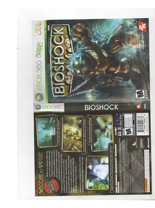 Bioshock Xbox 360 ARTWORK ONLY Authentic NO TRACKING - Picture 1 of 1