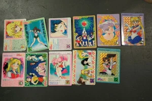 E Prism Japanese Sailor Moon TOEI 11 Trading Cards Booster Packs Bandai HK Japan - Picture 1 of 2