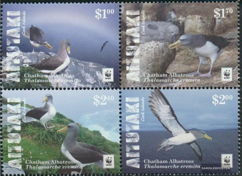 Aitutaki 966-969 bloque de cuatro (completa edición) nuevo con goma original 201 - Imagen 1 de 1