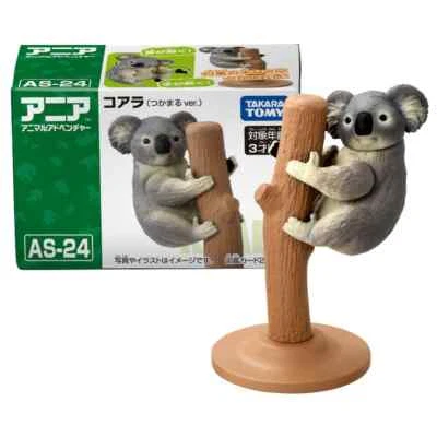 Takara Tomy ANIA animal Action Mini Figure -  AS-24 Koala (Grabbing Ver.) - Image 1 of 4