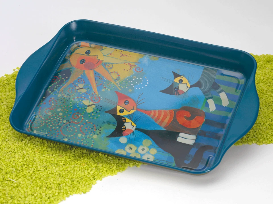 Fridolin Tablett aus Metall Rosina Wachtmeister - Dolce Vita 21 x 2 x 14 cm - Bild 1 von 1