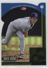 1998 Donruss Preferred Field Box Die-Cut Preferred Seating Hideo Nomo #14