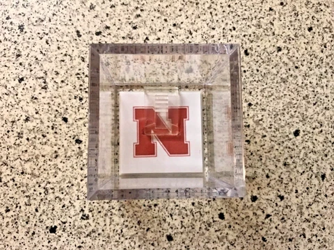 Nebraska Cornhuskers Custom NCAA Football Champions Alumni Ring Display Case Cover